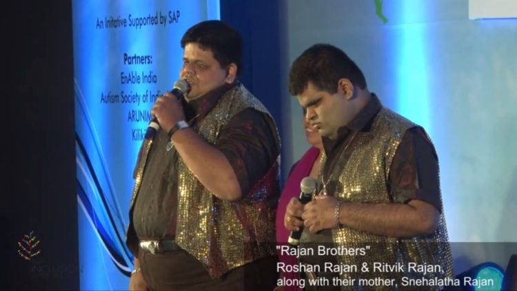 Rajan Brothers @ India Inclusion Summit 2013