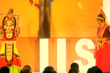 Yakshagana Performance at India Inclusion Summit 2014 by Chetana Child Development Center Mangalore