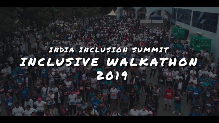 Inclusive Walkathon Bengaluru 2019. <br>5000 Citizens walked for Inclusion.